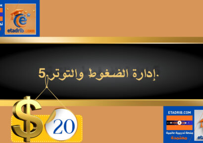 إدارة الضغوط والتوتر 20 دولار